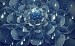 3D华丽花朵背景墙