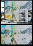 山水电视背景墙装饰画