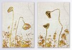 立体浮雕荷花装饰画