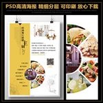 时尚餐厅招聘海报