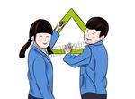 学生高清手绘