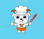 小羊肉串