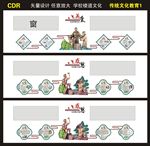 学校楼道文化-传统文化教育1