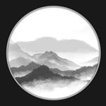 水墨山水画