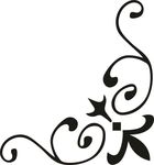 镂空古典花纹 圆形花边图片