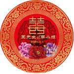 中式汉唐婚礼logo