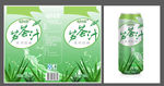 芦荟汁包装展开图（含效果图）