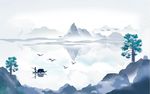 水墨画