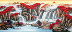 国画 江山如画