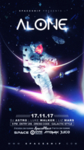 太空星空宇航员时尚广告