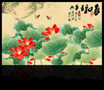 荷花图