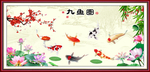 九鱼图