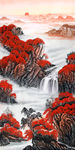 鸿运当头风水画