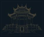 瓦当凉亭