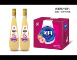 桃汁包装箱（平面分层图）