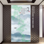 玄关山水画