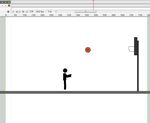 火柴人打球投篮动作15秒