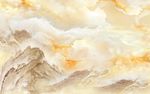 金色富贵金山大理石纹山水背景墙