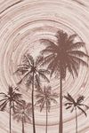 简约椰子树剪影装饰画