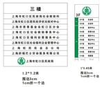 救助站导向图 不锈钢牌样 救助