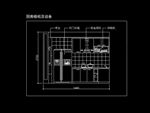 简约现代风格厨房橱柜CAD