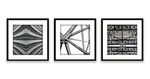 抽象建筑几何装饰画