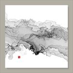 山水水墨画