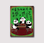 火锅装饰画