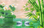 电视背景墙 3D背景