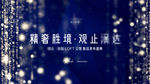 房地产发布盛典背景设计