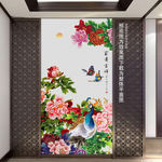 花开富贵牡丹