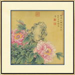 新中式工笔花鸟国画