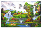山水油画