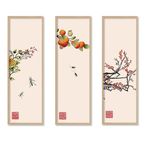 中国风植物创意装饰画