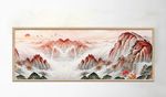 中式国画山水风景装饰画
