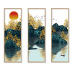 中国风山川风景创意装饰画