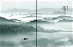 水墨山水画