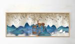 中国风山川风景创意装饰画