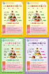 儿童健康饮食计划宣传传单