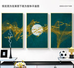 金鱼线条装饰画
