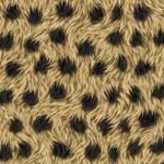 矢量猎豹毛皮