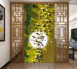 金色飞鸟装饰画
