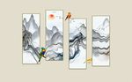中国风山水装饰画
