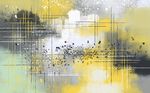 现代简约抽象油画背景装饰画