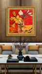 高清静物花卉油画