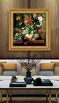 高清静物花卉油画