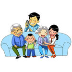 一家人