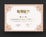 结业证书