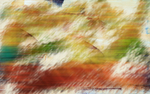 抽象油画