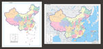 中国地图矢量素材CDR